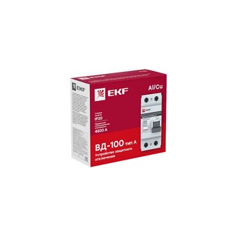  УЗО EKF ВД-100 PROxima (elcb-2-63-30-em-a-pro) 