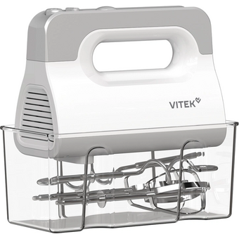  Миксер ручной Vitek VT-HM5001 белый/серебристый 