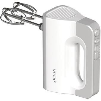  Миксер ручной Vitek VT-HM5001 белый/серебристый 