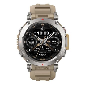  Smart-часы AMAZFIT T-Rex Ultra A2142, 47.3мм, 1.39" бежевый/желтый 