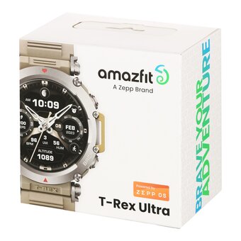  Smart-часы AMAZFIT T-Rex Ultra A2142, 47.3мм, 1.39" бежевый/желтый 