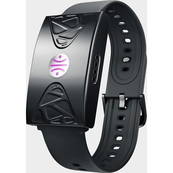  Смарт-браслет HEALBE GoBe U HLB40BL черный/черный 