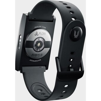  Смарт-браслет HEALBE GoBe U HLB40BL черный/черный 