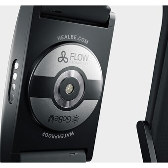  Смарт-браслет HEALBE GoBe U HLB40BL черный/черный 