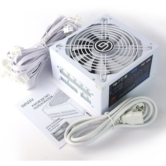 Блок питания Ginzzu MC800 800W белый 