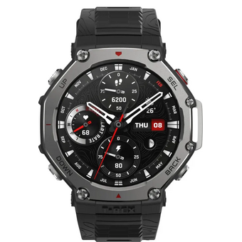  Smart-часы AMAZFIT T-Rex 3 A2323, 48.5мм, 1.5" темно-серый/темно-серый 