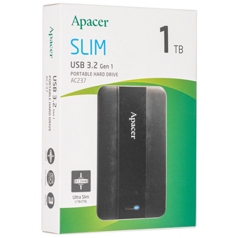  Внешний HDD Apacer AC237 1TB (AP1TBAC237B-1) 