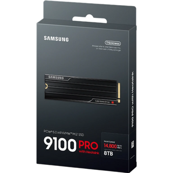  SSD Samsung 9100 Pro (MZ-VAP8T0CW) M.2 2280 8TB PCIe Gen5x4 with NVMe, V NAND TLC (V8) 