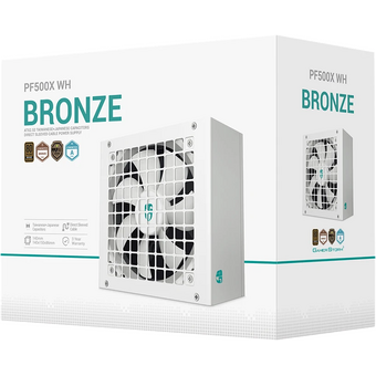  Блок питания DeepCool PF500X WH (R-PF500X-HD0W-WGEU) ATX 500W 