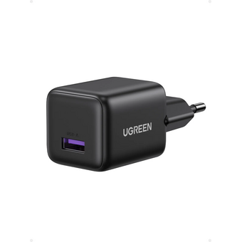  Сетевое зарядное устройство UGREEN X518 (75613) 18W USB-A GaN Fast Charger черный 