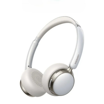  Наушники беспроводные UGREEN HP207 (75631) Studio Plus Bluetooth Active Noise-Cancelling Headphones серебристо-белый 