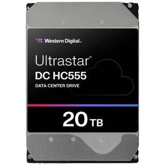  HDD WD Ultrastar DC HC555 (WUH722020CL5204) 20TB (SAS 3.5"/7200/512Mb/12Gbs) 