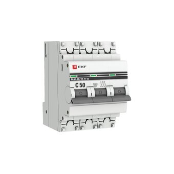  Автоматический выключатель EKF PROxima (mcb4763-3-50C-pro) 