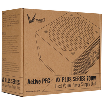  Блок питания Formula AC VX Plus (VX-700 Plus) ATX 700W (20+4pin) APFC 120mm fan 4xSATA RTL 
