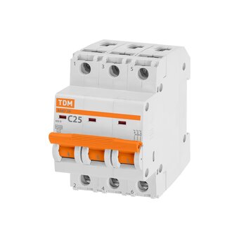  Автоматический выключатель TDM ELECTRIC ВА47-29 (SQ0206-0111) 