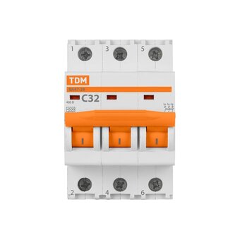  Автоматический выключатель TDM ELECTRIC ВА47-29 (SQ0206-0112) 