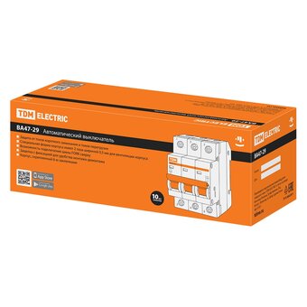  Автоматический выключатель TDM ELECTRIC ВА47-29 (SQ0206-0112) 