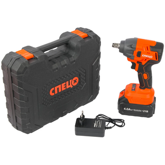  Гайковерт Спец БАГ-21-Б (СПЕЦ-4133/ВС-136-0272-01) ударный, 1 аккум *4,0Ач 