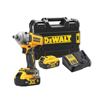  Гайковерт Dewalt DCF892P2T (DCF892P2T-QW) с 2 АКБ 5 Ач и ЗУ 