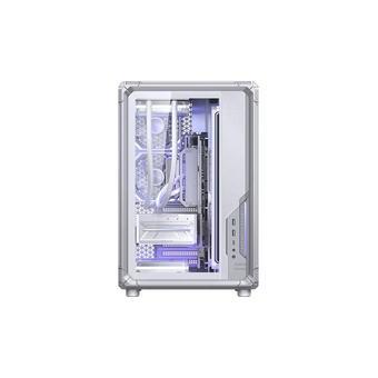  Корпус JONSBO X400 white, без БП, Midi-Tower, TG, no fan, 2xUSB-A 3.0 + 1xUSB-C 3.2, ATX, mITX 