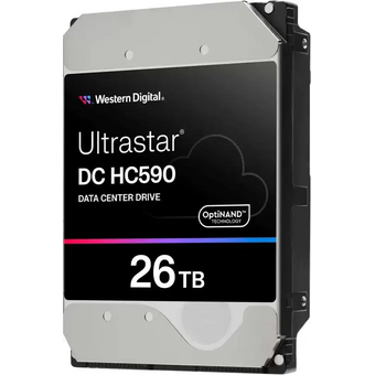  HDD WD Ultrastar DC HC590 26TB 0F65672 WUH722626ALE6L4 Server SATA-III 4KN (7200rpm) 512Mb 3.5" 