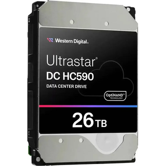  HDD WD Ultrastar DC HC590 26TB 0F65672 WUH722626ALE6L4 Server SATA-III 4KN (7200rpm) 512Mb 3.5" 