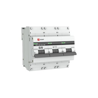  Автоматический выключатель EKF PROxima (mcb47100-3-25D-pro) 