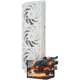  СВО Thermalright Levita Vision 360 UB ARGB White (TRLV360UBAW) / 3x120mm ARGB PWM Fans 