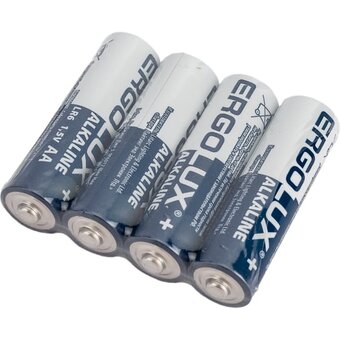  Батарейка AA ERGOLUX LR06-40Box Промо Alkaline (14673) 