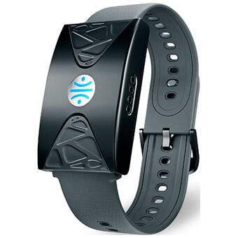  Смарт-браслет HEALBE GoBe U HLB40GR черный/серый/серый 