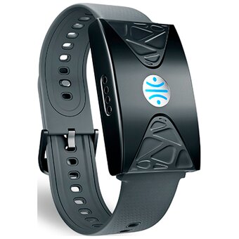  Смарт-браслет HEALBE GoBe U HLB40GR черный/серый/серый 