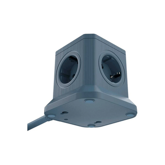  Сетевой фильтр AGNI TP-VE4U5E 2м синий 