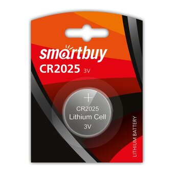  Батарейка SmartBuy CR2025-1BL (SBBL-2025-1B) 