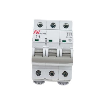  Автоматический выключатель EKF AV-6 Averes (mcb6-3-16C-av) 