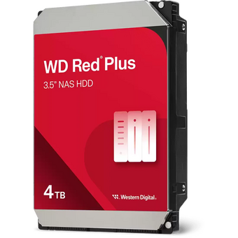  HDD WD Red Plus WD40EFZZ SATA3 4Tb NAS 5400 128Mb 1 year warranty 