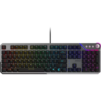  Клавиатура MSI Strike 600 Silent (S11-04RU256-CLA) серый/черный 