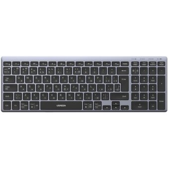 Комплект беспроводной клавиатура и мышка UGREEN MK552 (85513RU) Multi-Mode BT 2.4G Wireless Keyboard and Mouse Combo черный 