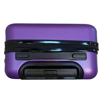  Чемодан для детей LATS 684 Сова фиолетовый 