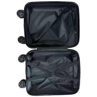  Чемодан для детей LATS 684 Сова фиолетовый 