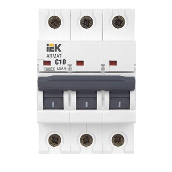  Автоматический выключатель IEK Armat M06N (AR-M06N-3-C010) 