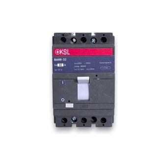  Автоматический выключатель KRASO ВА88-32 3Р 63А 25кА KSL 