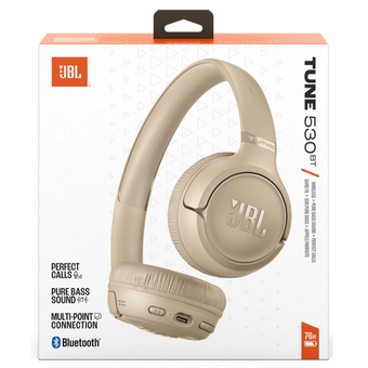  Наушники bluetooth JBL Tune 530BT бежевый 