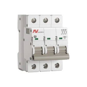  Автоматический выключатель EKF AV-6 Averes (mcb6-3-02C-av) 