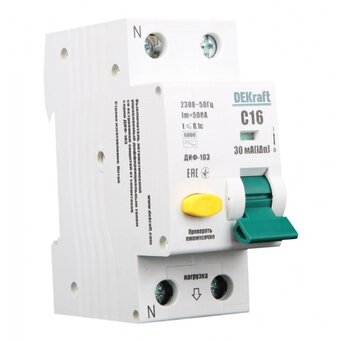  Дифавтомат DEKraft Диф-103 (16232DEK) 