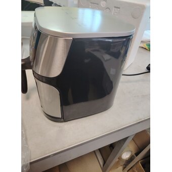  УЦ Аэрогриль HOCO HJD54A 8L multifunctional air fryer черный (плохая упаковка, потертости, сломано крепление у крышки) 