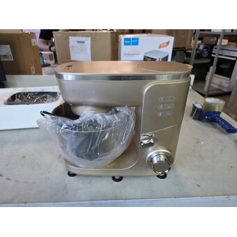  УЦ Планетарный миксер Hyundai HYM-S7451 золотистый (плохая упаковка, б/у, нет документации, пересборка оборудования) 