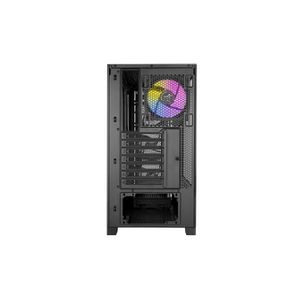  Корпус SAMA V42 Black (V42-BKAMA4X1-GL), без БП, Midi-Tower, TG, 4x120mm ARGB, 2xUSB 3.0 + 1xUSB 3.2 Type-C, ATX, mITX 