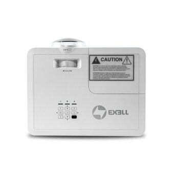  Проектор Exell EXD102STW DLP 3500Lm LS (1024x768) 30000:1 ресурс лампы 15000часов 1xUSB typeA 2xHDMI 2.6кг 