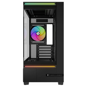  Корпус Thermalright M10 Black Fan4-C (TRTLM10BF4C) / TG / 4x120mm ARGB PWM Fans / USB Type-C / mATX 