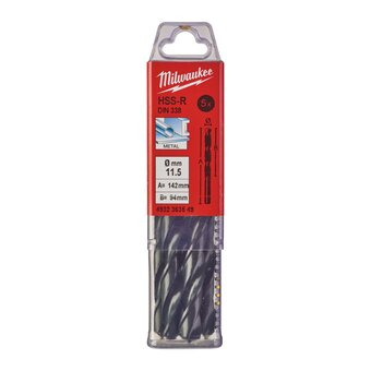  Сверло по металлу Milwaukee 4932363549 HSS-R 11.5мм 5шт 